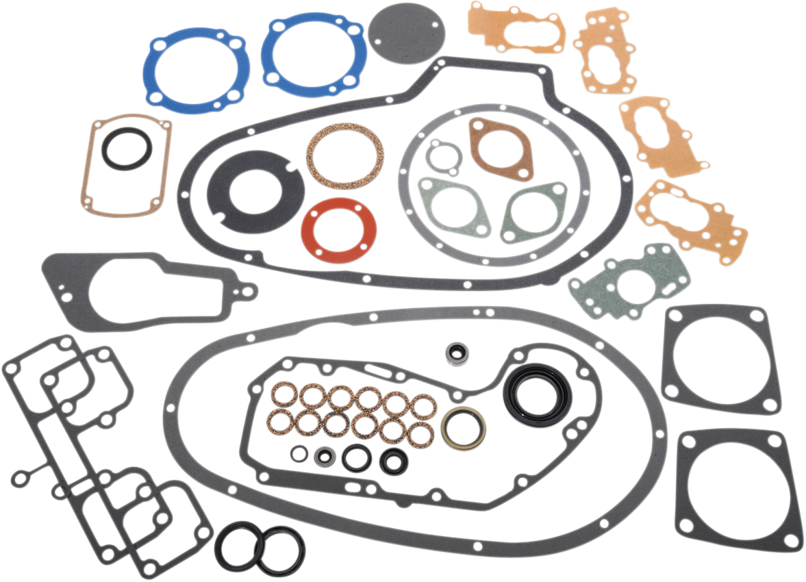 James gasket Complete Motor Gasket Kit - XL 1959-1971 Harley Davidson XLH900 / 1958-1971 Harley Davidson XLCH / 1957-1958 Harley Davidson Sportster 900 XLH