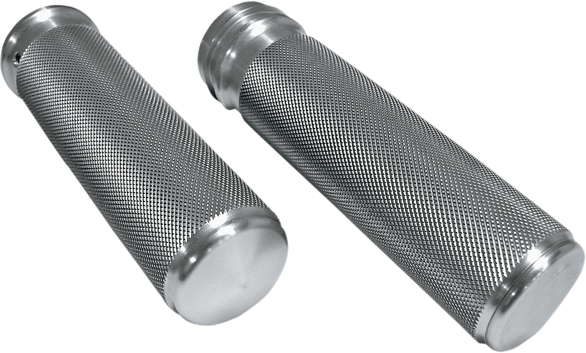 Joker machine Sensor-Type Knurled Handgrips - Anodized Harley Davidson