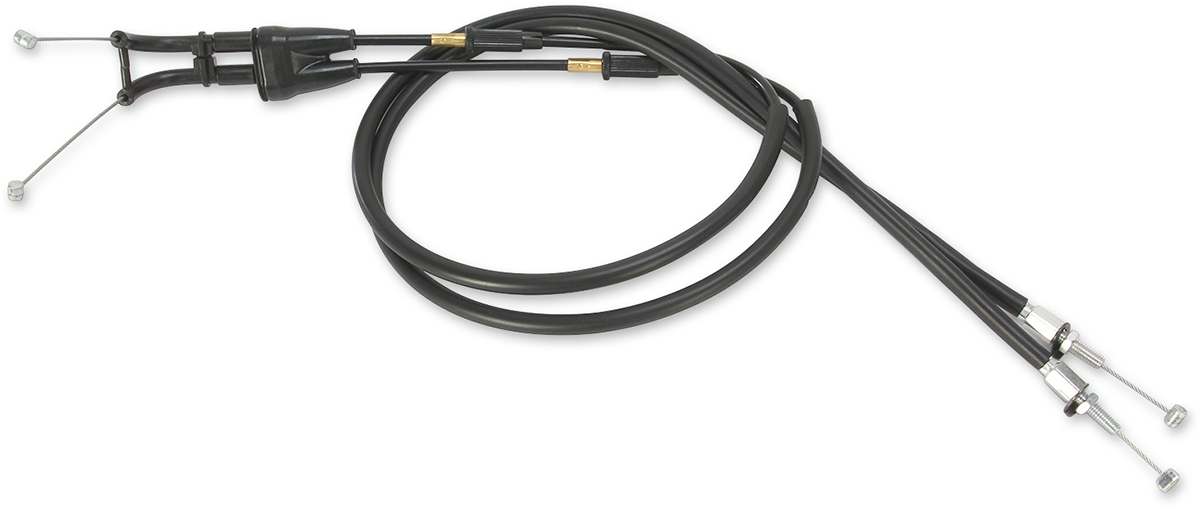 Moose Racing Black Vinyl Throttle Cable