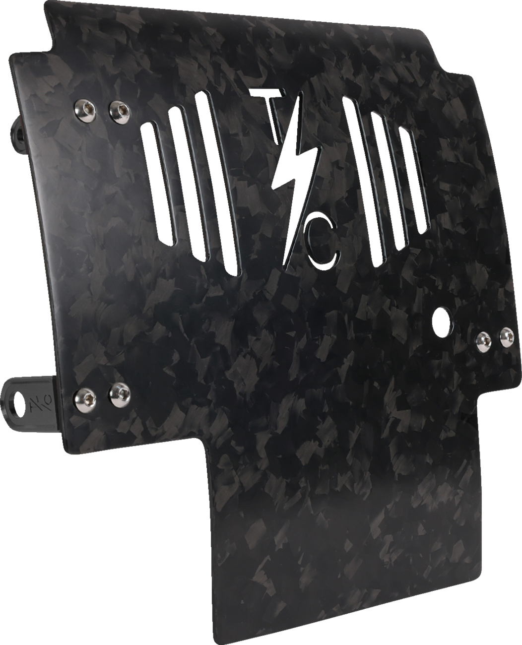 Thrashin supply co. Skid Plate - Carbon Fiber/Forged - With Black Brackets - FLHX/FLTRX 2024-2024 Harley Davidson FLTRX Road Glide / 2024-2024 Harley Davidson FLHX Street Glide