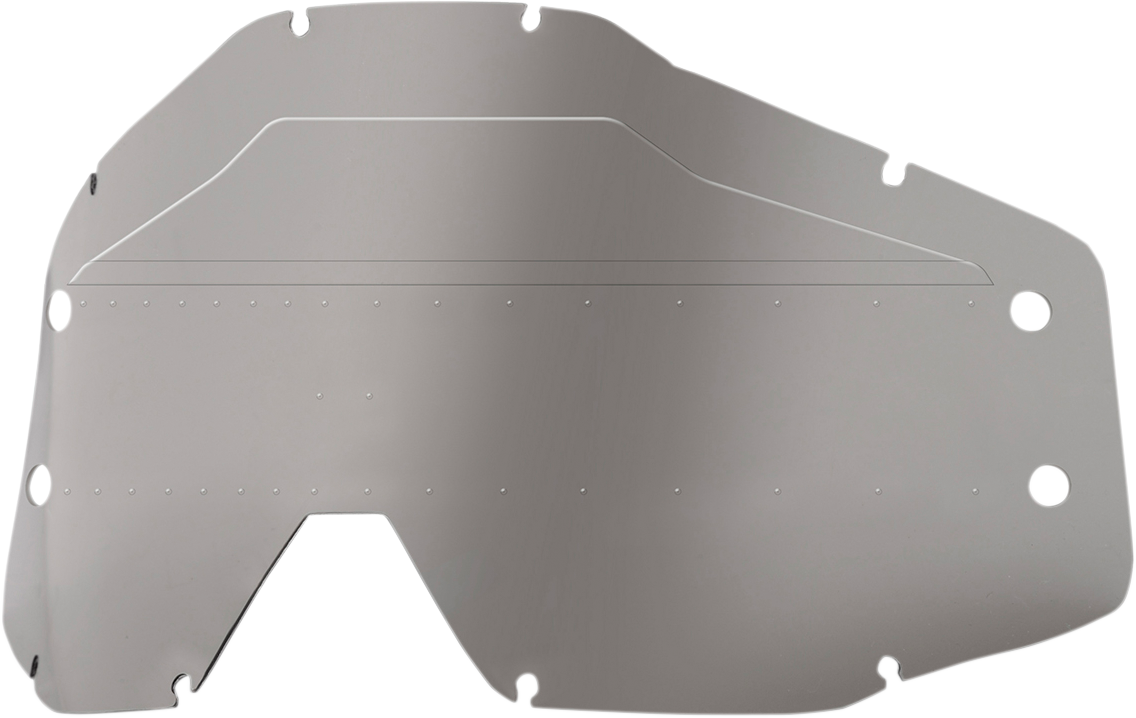 100% Replacement Accuri Forecast Goggle Lens w/ Mud Visor