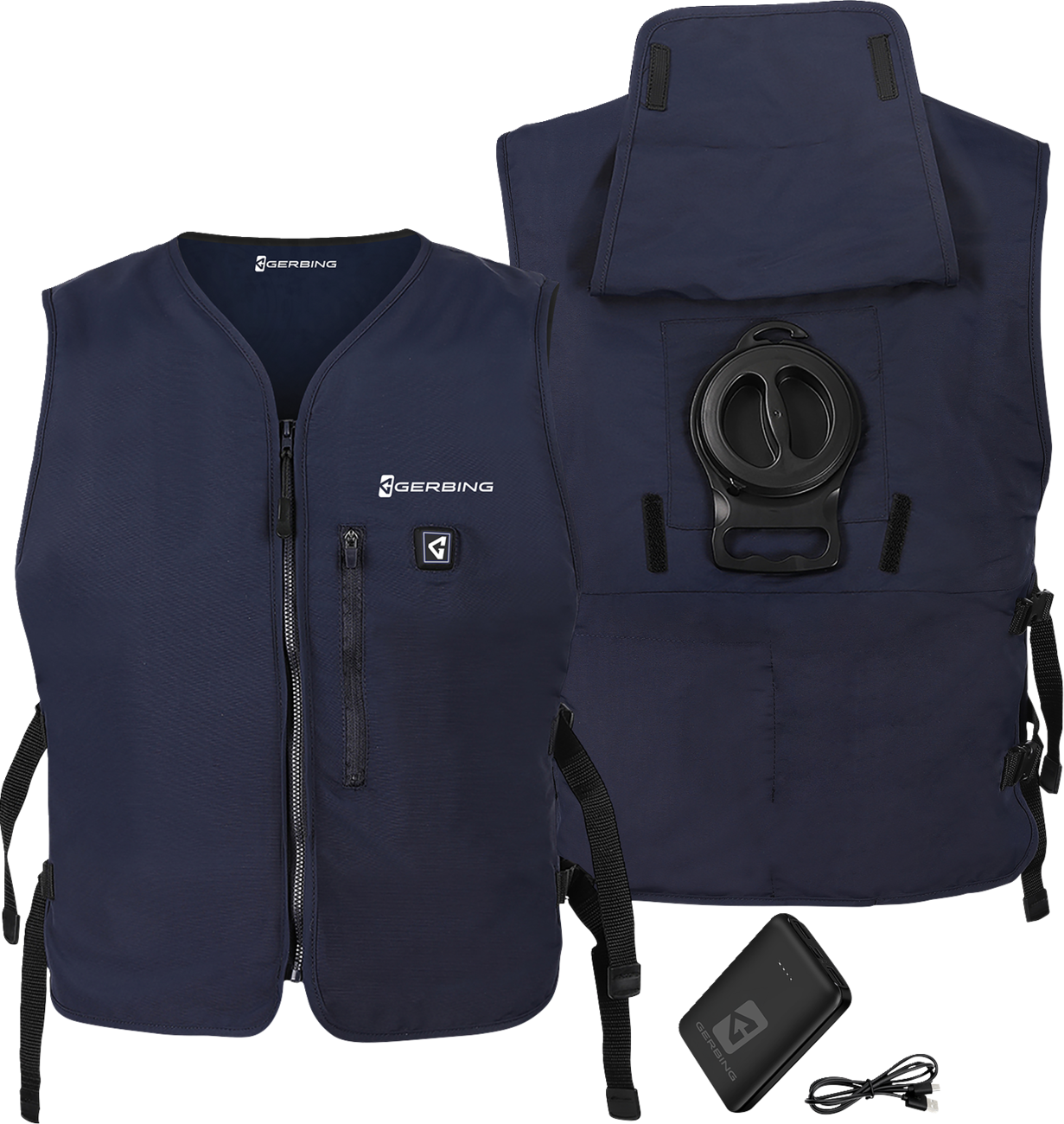 Gerbing heated clothing 5V Touch Button Circulatory Cooling Vest