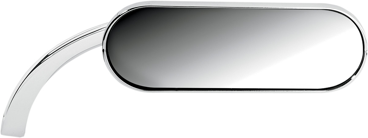 Arlen ness Mirror - Micro - Mini - Side View - Oval - Chrome - Right