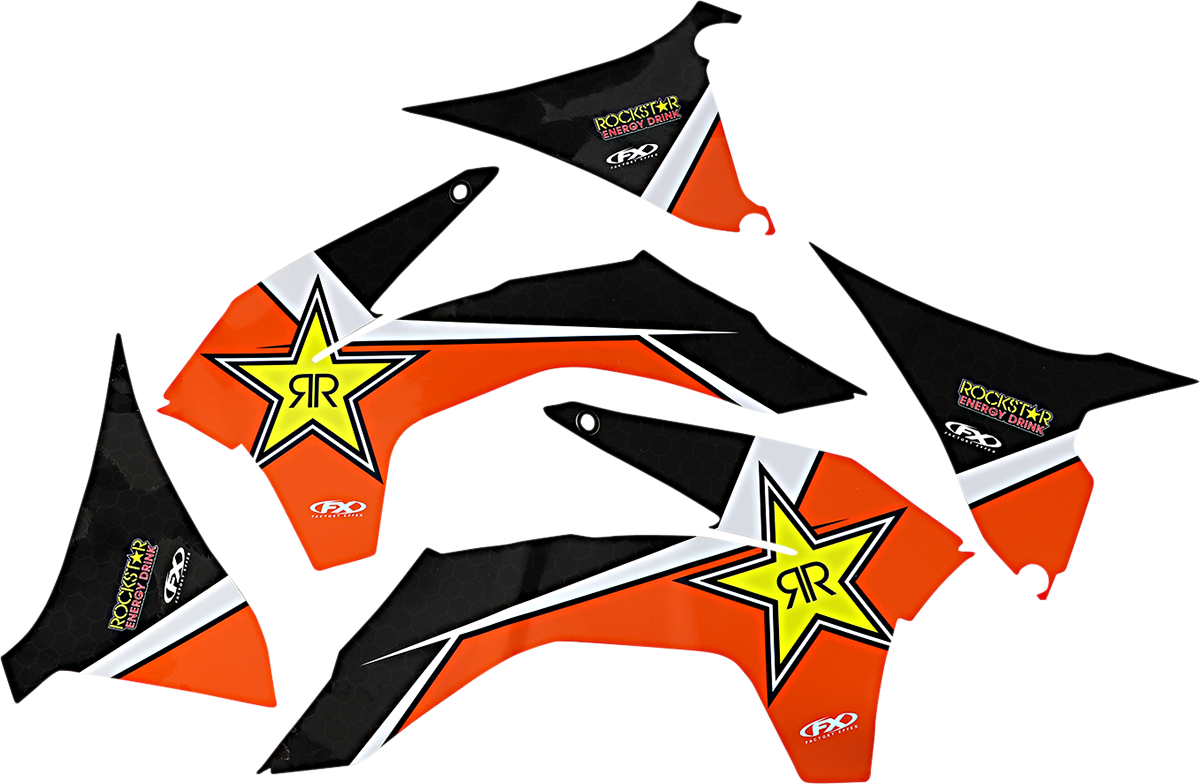 Factory effex Rockstar Shroud Graphic Kit KTM