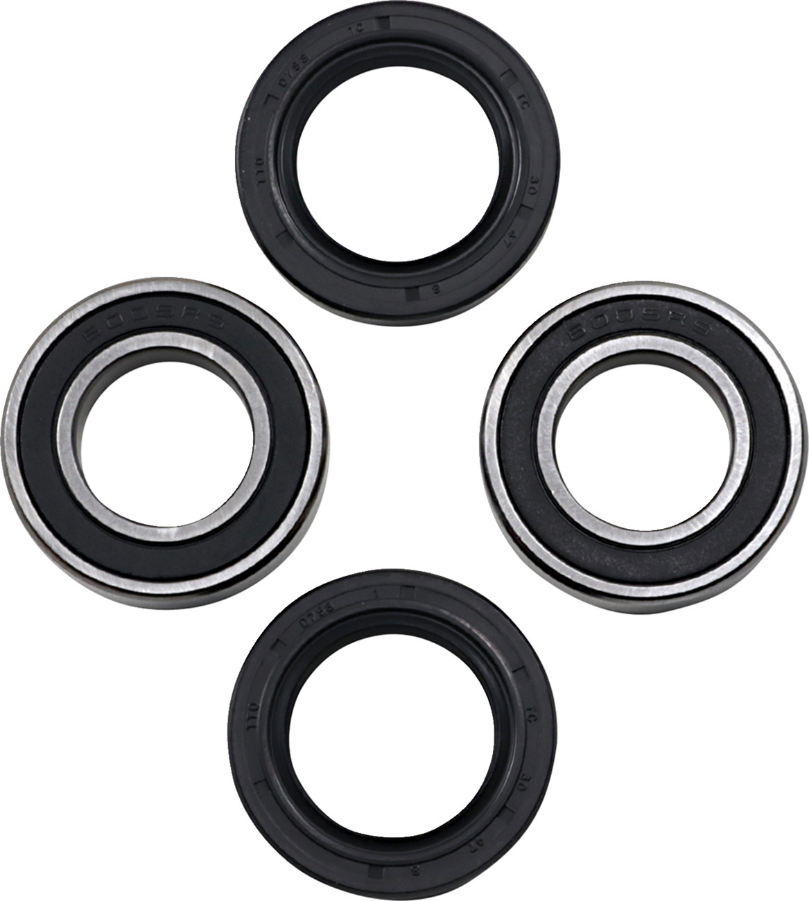 Pivot Works Talon Hub Bearing Kit Honda CR125R/CR250R/CRF250R / Yamaha WR250F/WR426F/WR450F / Kawasaki KX125/KX250/KX250F / Suzuki DR-Z 400 SM/RM125/RM250 / KTM 105 SX/85 SX 2000-2023 Rear 0215-1071