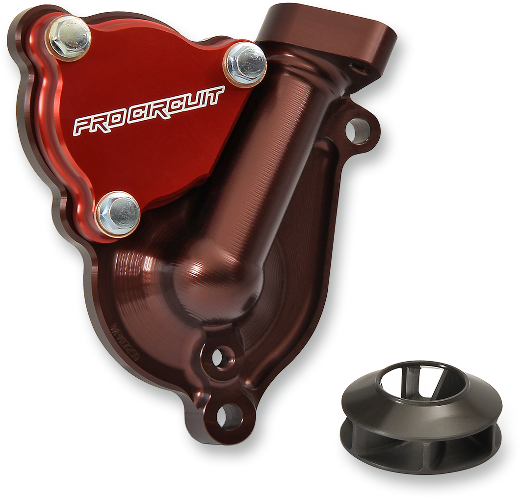 Pro circuit Water Pump Cover with Impeller - Kawasaki