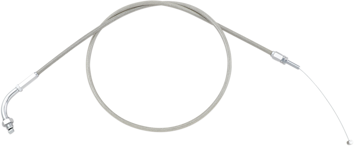 Motion pro Armor Coat Stainless Steel Throttle/Idle Cable for Cruisers - Pull - VT600/750C Honda