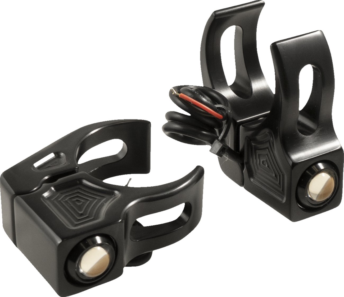 Joker Machine Rat Eye Fork Mount LED Turn Signals