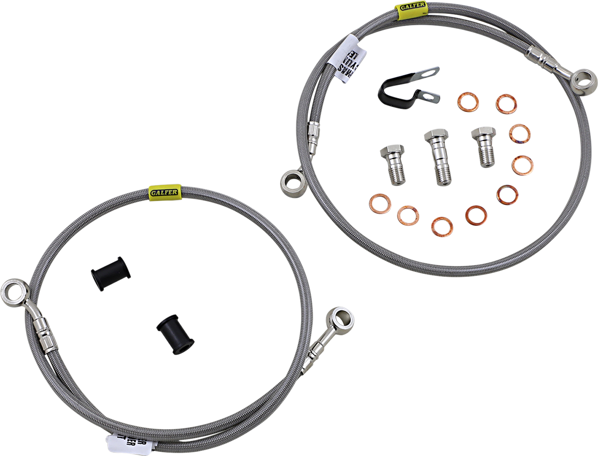Gbrakes Brake Line - Stainless Steel 2001-2005 Kawasaki ZRX1200 / 1999-2000 Kawasaki ZRX1100