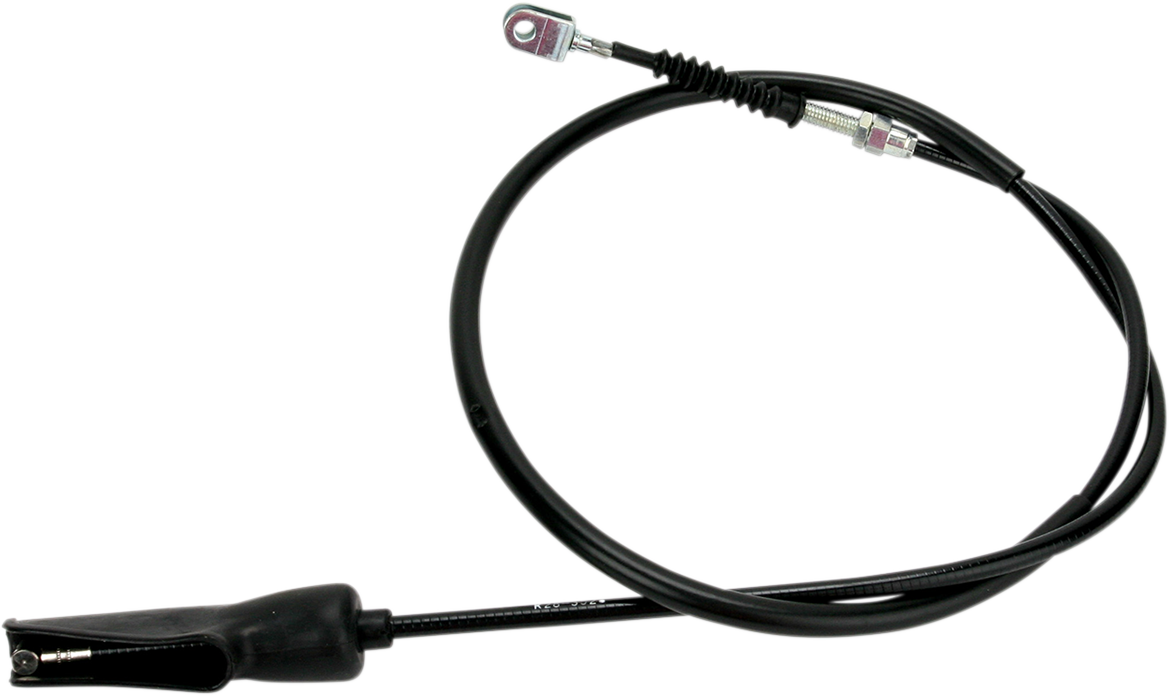 Parts unlimited Black Vinyl Brake Cable - Yamaha
