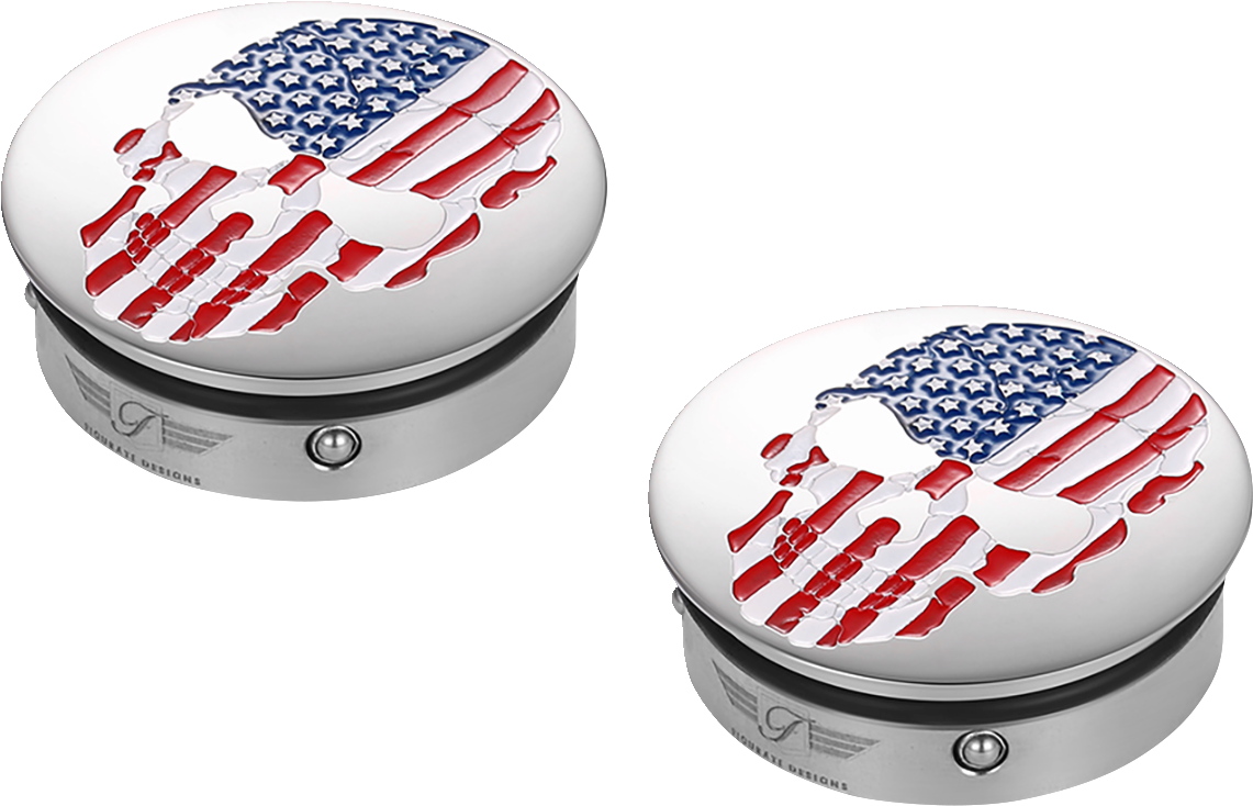 Figurati Designs Swing Arm Pivot Covers for Harley Touring 1985-2026