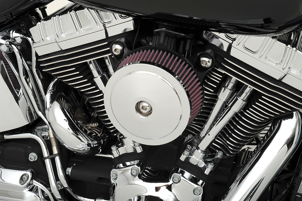 S&s cycle Air Cleaner Cover - Bob Dome - Chrome