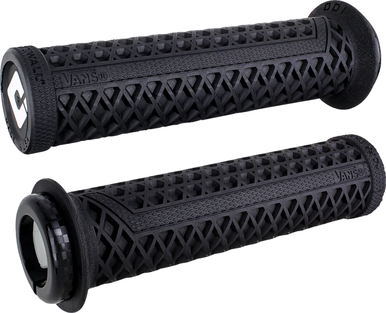 Odi Vans v2.1 Lock-On Grips - ATV - Black/Black