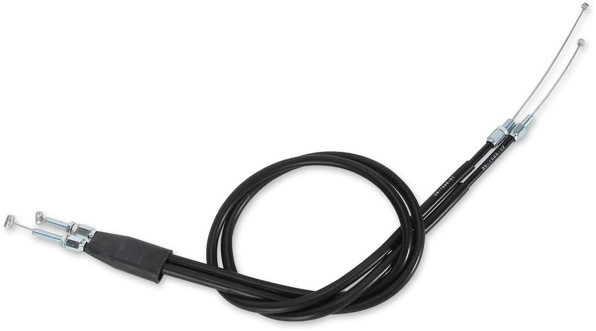 Moose offroad Black Vinyl Throttle Cable - Stock Length - Honda