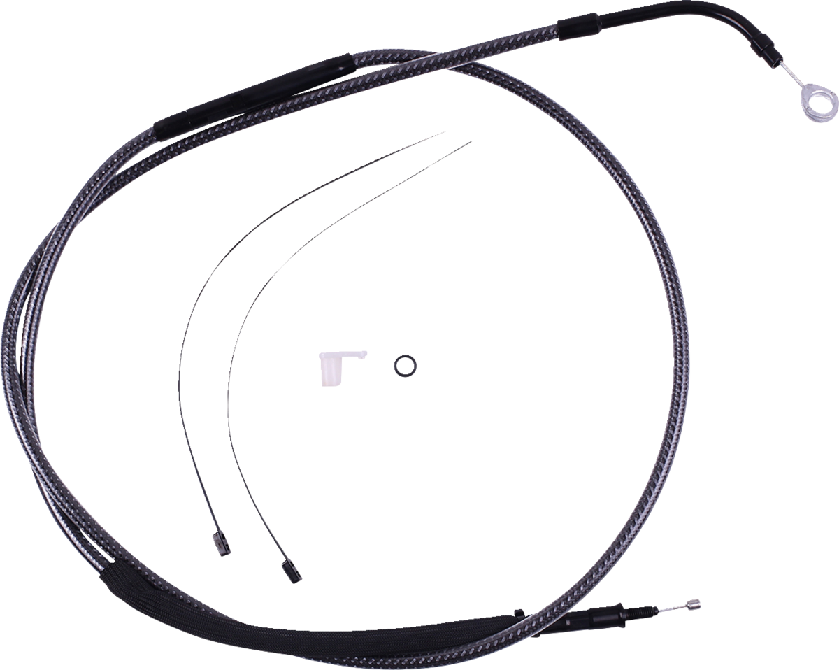 High-Efficiency Polished KARBONFIBR Clutch Cable
