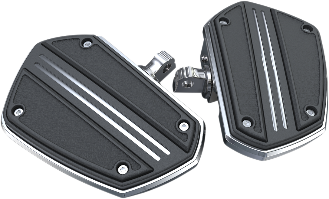 Ciro Twin Rail Floorboard For Harley