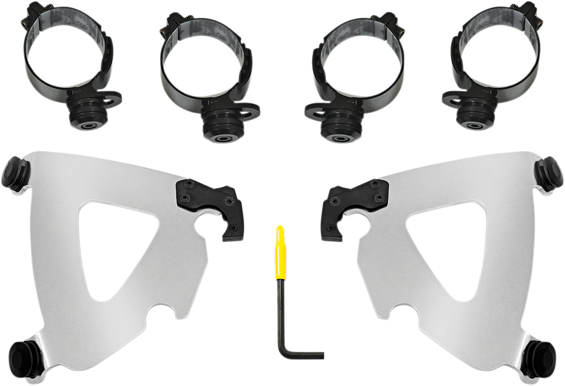 Memphis Shades Road Warrior Trigger Lock Mount Kit For Harley FLSB / FXLRS 2018-2025