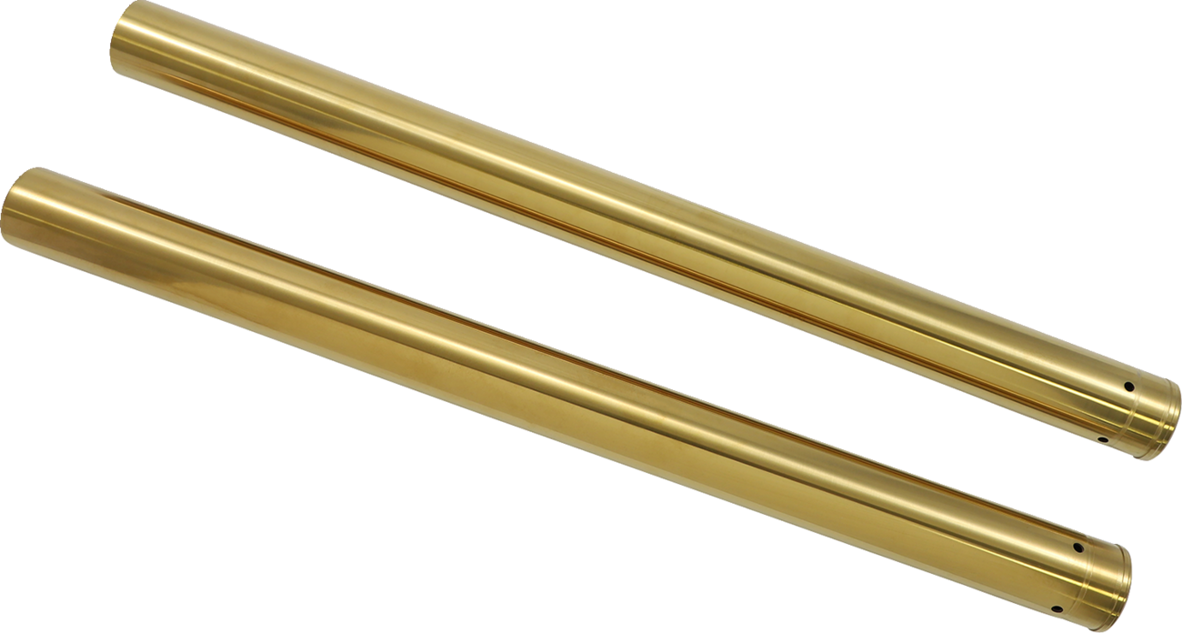 Custom Cycle Engineering 49mm Gold Fork Tubes For Harley 2006-2016