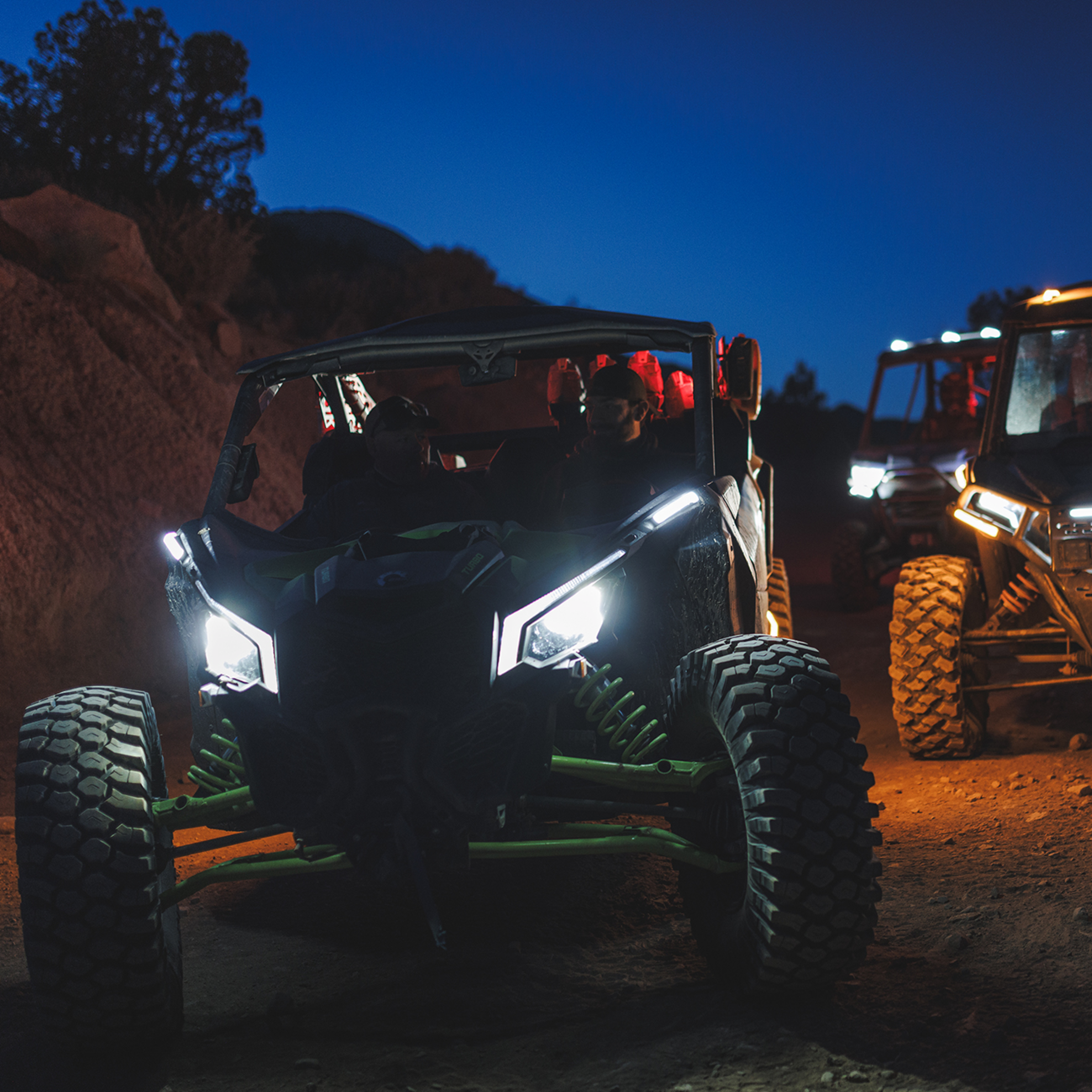 Ravek Apex Lights™ - Running - White - Maverick X3 Can-Am
