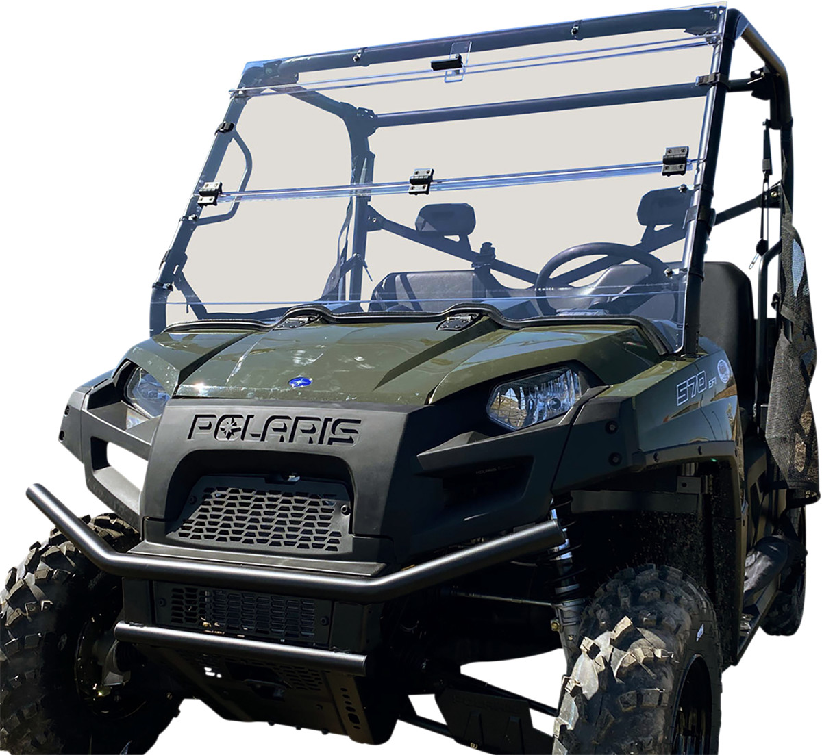 Moose Racing Deluxe Full Folding Windshield