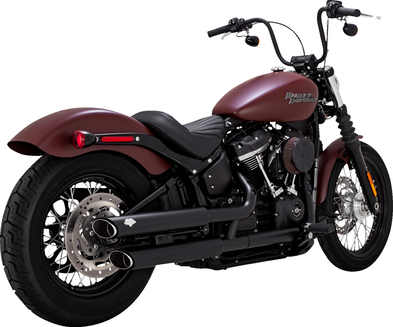 VANCE & HINES 3" Twin Slash Slip-On Mufflers