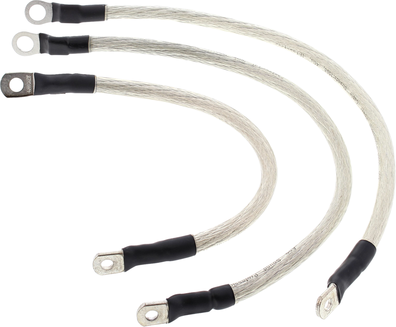 All balls Battery Cable Kit - Clear Harley Davidson