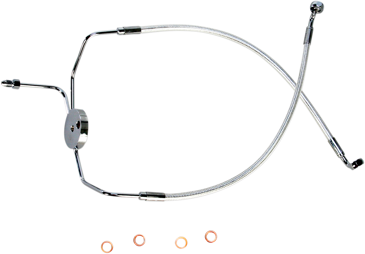Magnum shielding Brake Line - Sterling Chromite II Harley Davidson