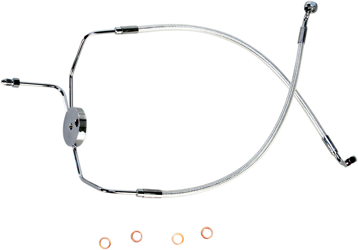 Magnum shielding Brake Line - Sterling Chromite II Harley Davidson