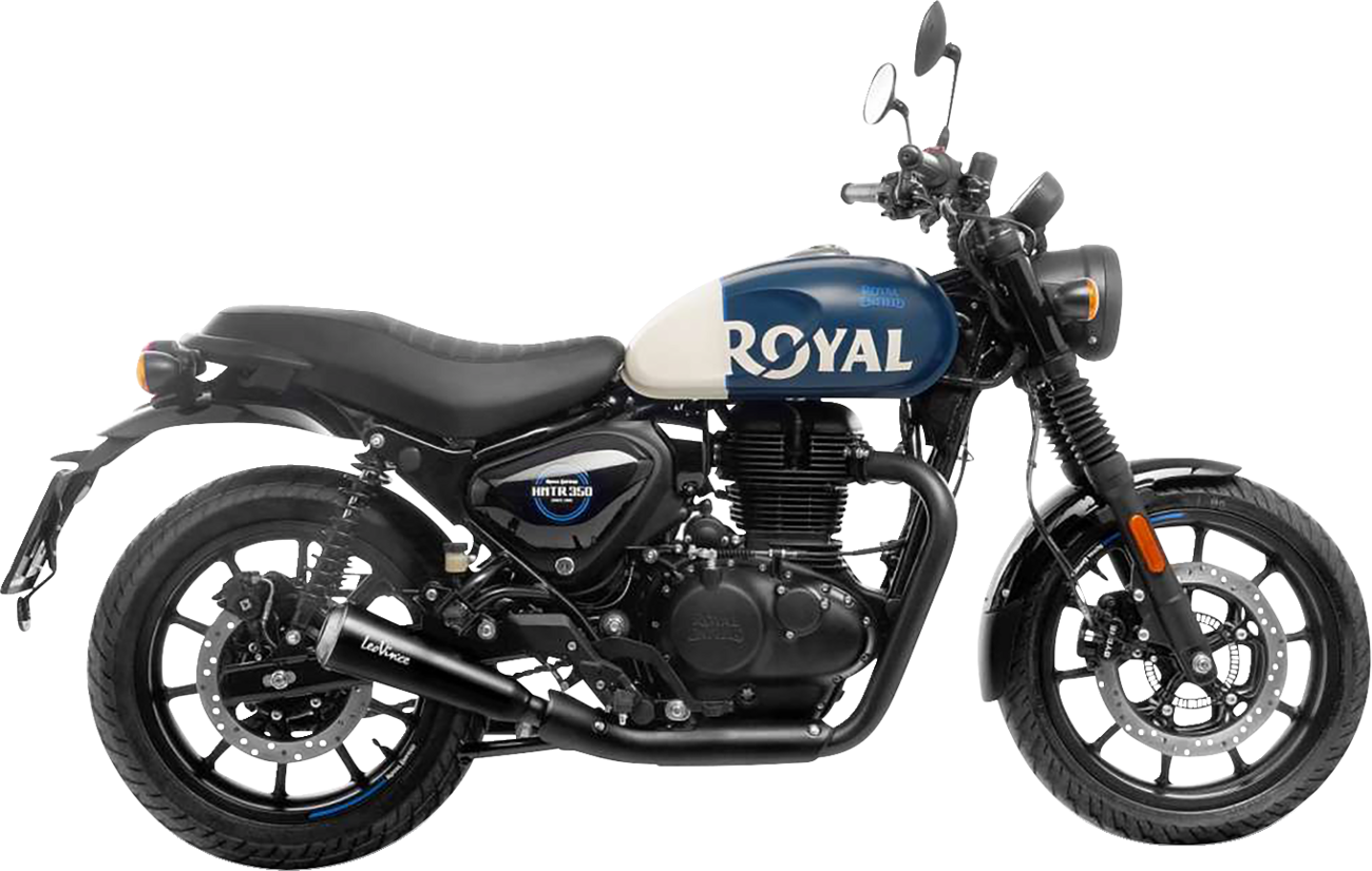LeoVince GP One Slip-On Exhaust Royal Enfield Hunter 350 2023-2024