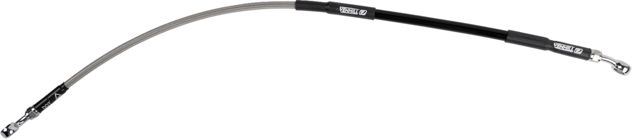 Moose Racing Stainless Steel Braided Rear Brake Line Honda CRF250R / CRF450R 2009-2013