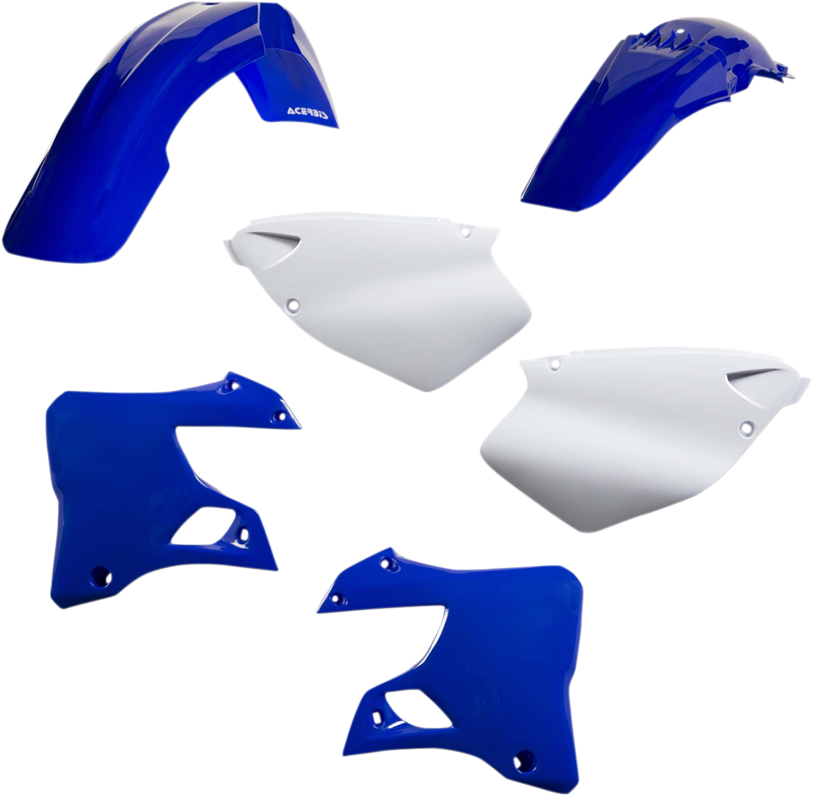 Acerbis Standard Body Kit - '01 OEM Blue/White - YZ 125/250 '00-'01 2000-2001 Yamaha YZ125 / 2000-2001 Yamaha YZ250