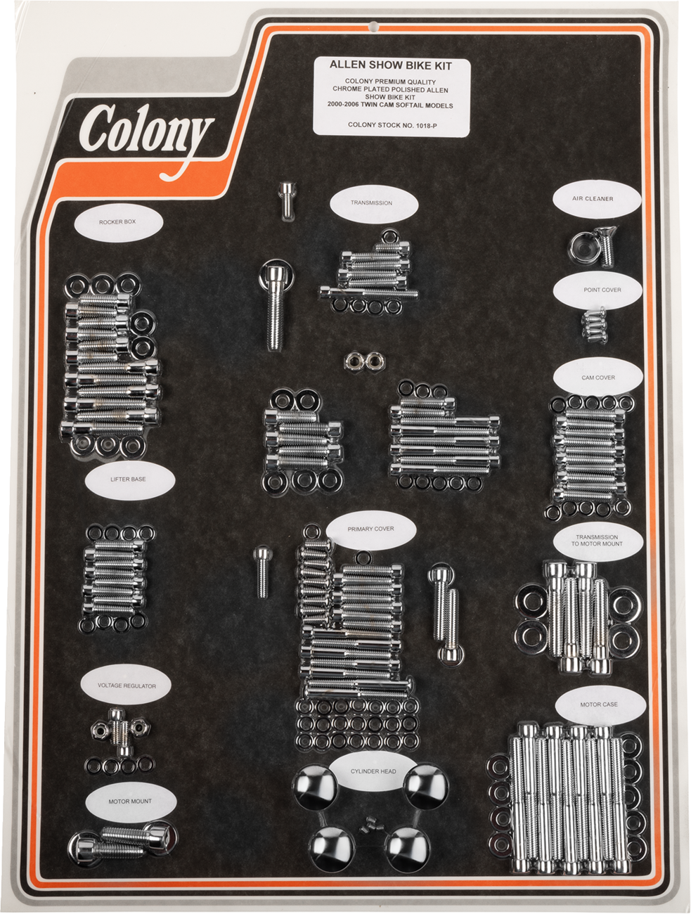 COLONY Complete Motor Bolt Kit