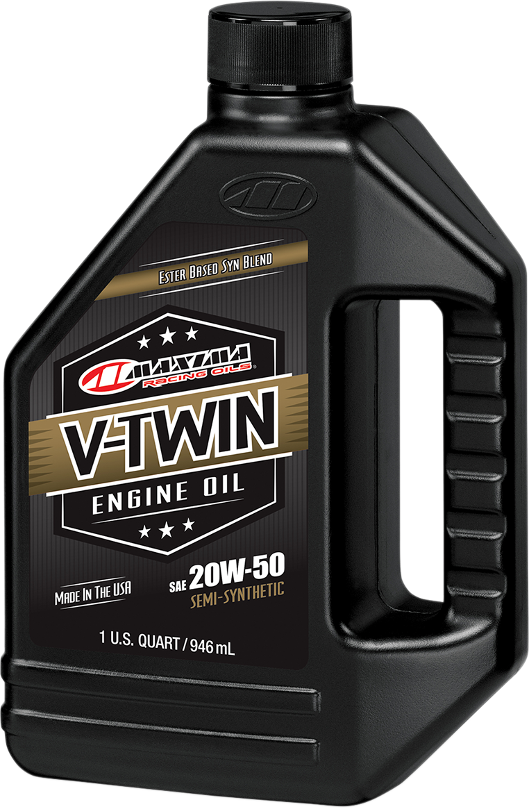 MAXIMA RACING OIL V-Twin Semi-Synthetic Engine Oil