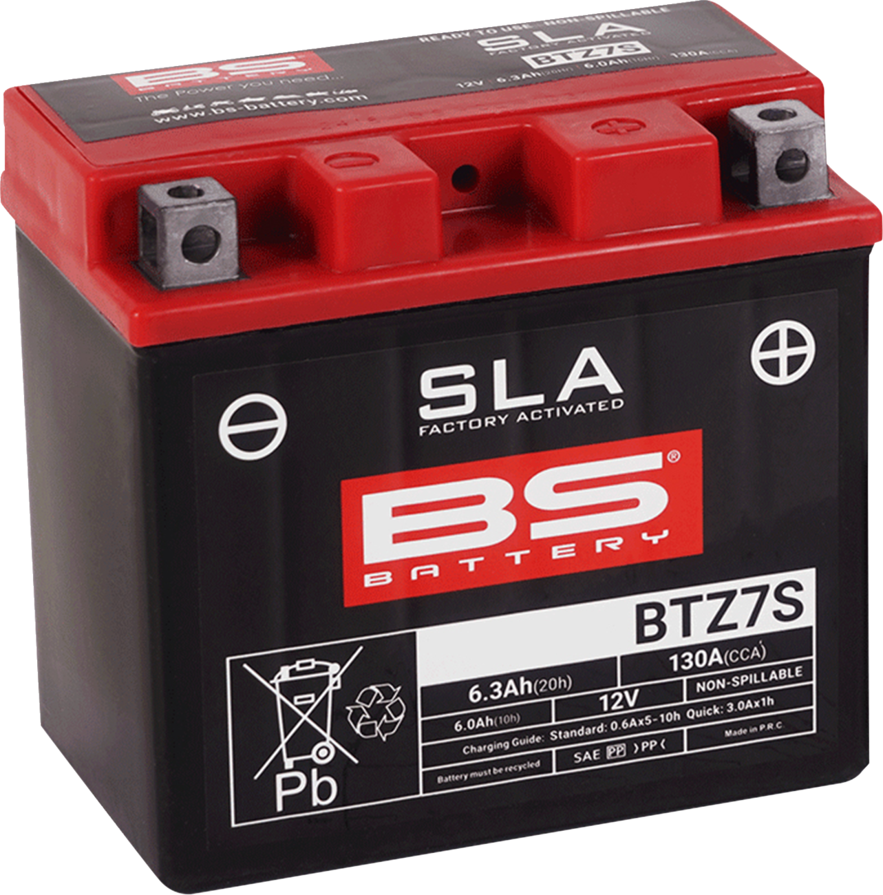 BS BATTERY SLA Factory- Activated AGM Maintenance-Free Battery