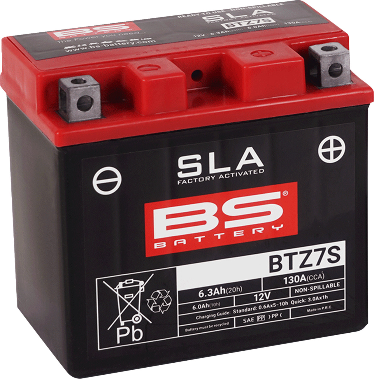 BS BATTERY SLA Factory- Activated AGM Maintenance-Free Battery