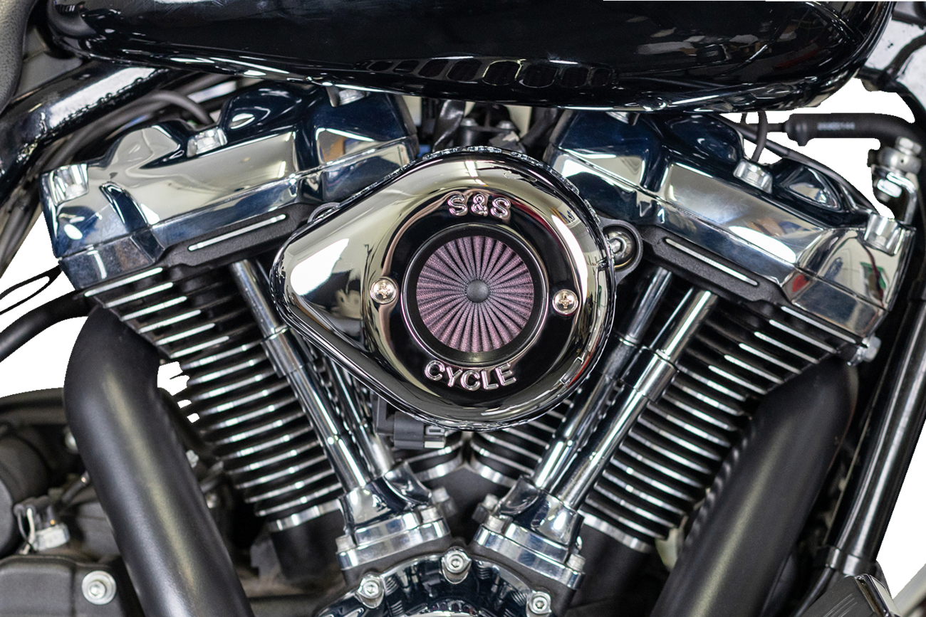 S&S Cycle Teardrop Air Stinger Air Cleaner Kit For Harley Milwaukee-Eight 2017-2025