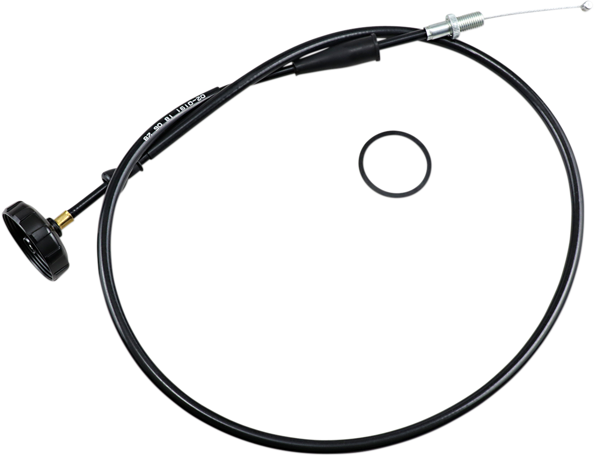 Black Vinyl Throttle Cable