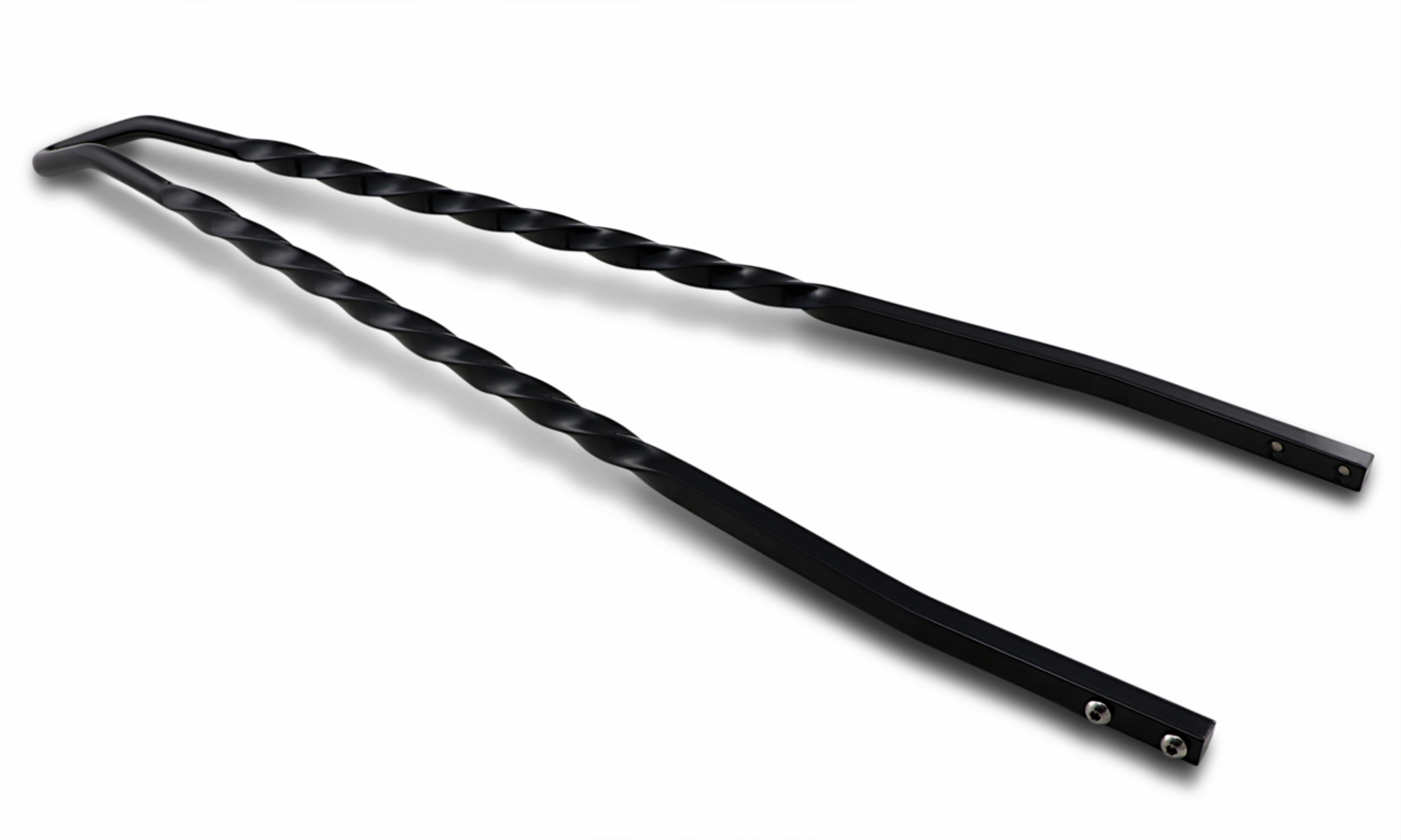 Cycle Visions Twisted Sissy Bar For Harley