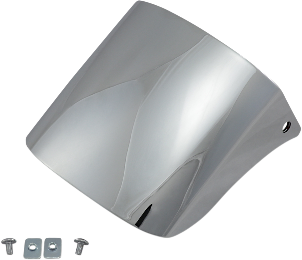 Show chrome Front Fender Extension - Medallion - Chrome Honda