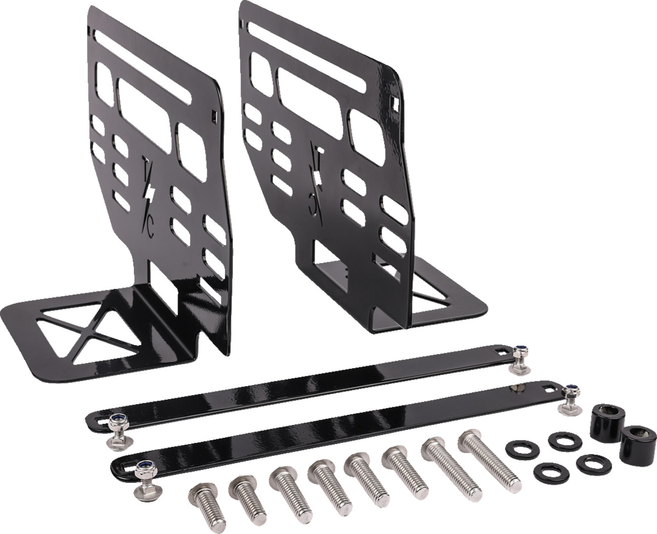 Thrashin Supply Essential / Escape Saddlebag Rack For Harley Softail / Dyna 1999-2026