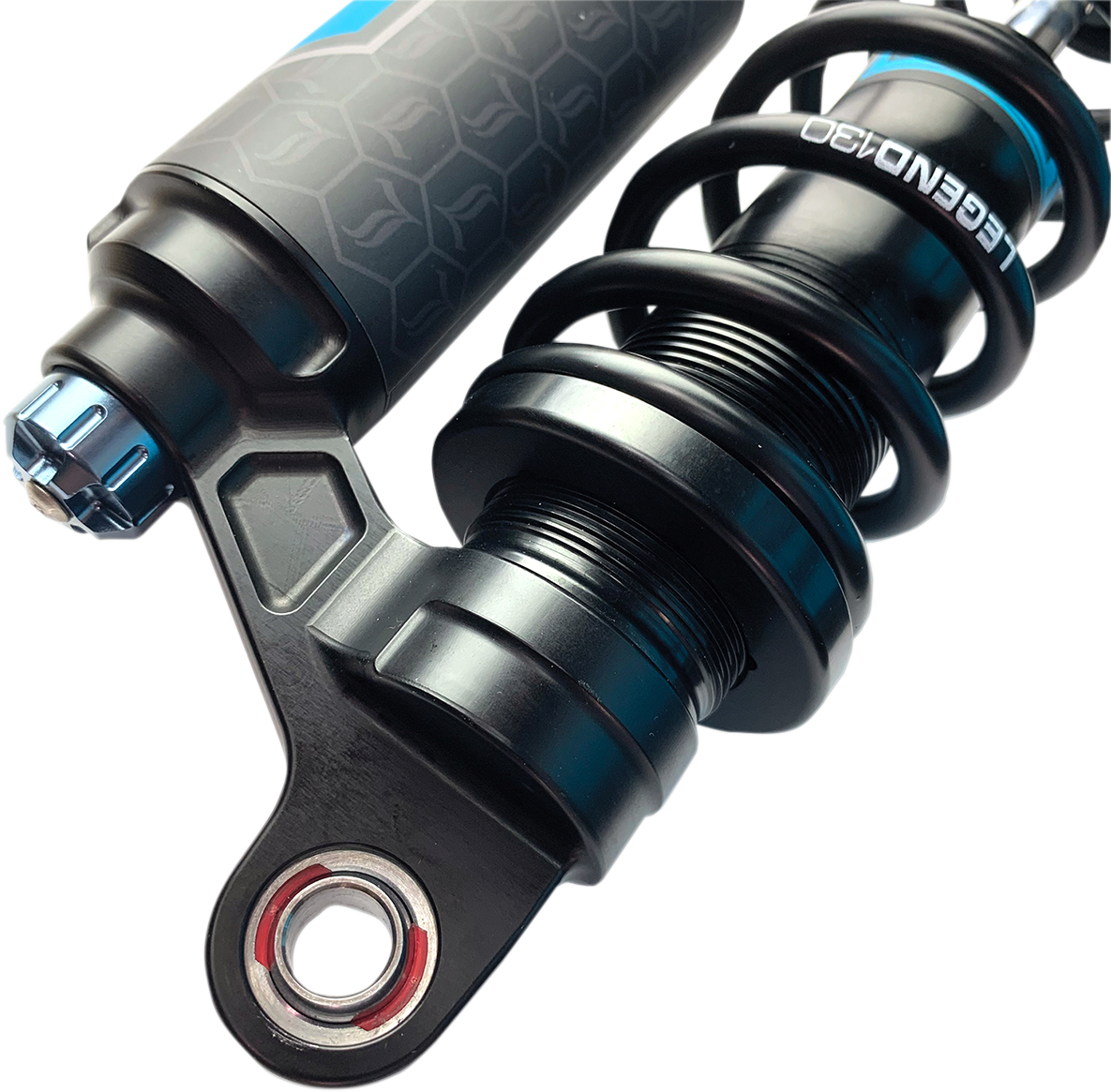 Legend Suspension REVO-ARC Piggyback Reservoir Coil Shocks For Harley FXR 1984-2000