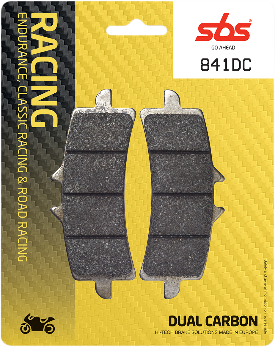 SBS Dual Carbon Front Brake Pads 841DC