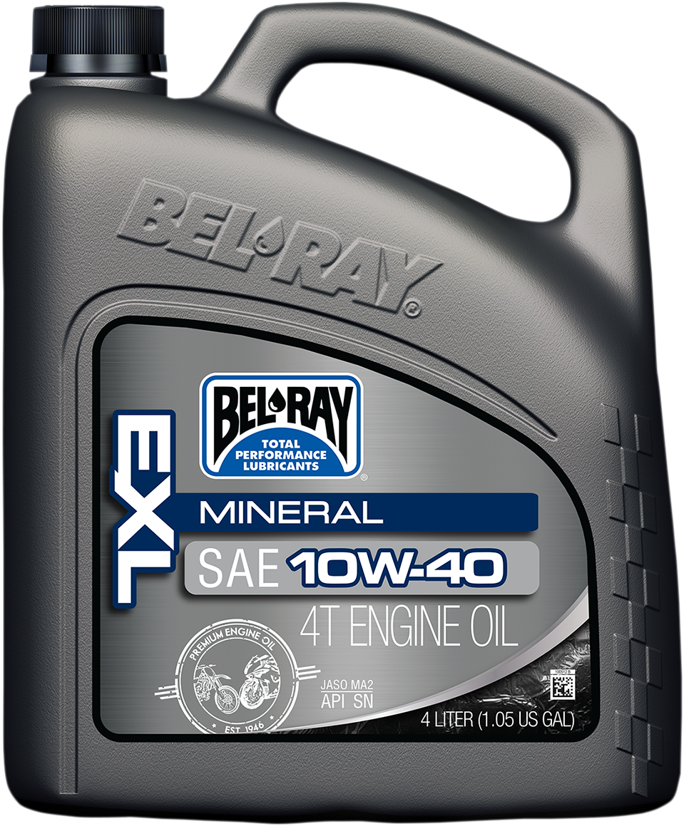 Bel-ray EXL Mineral 4T Engine Oil