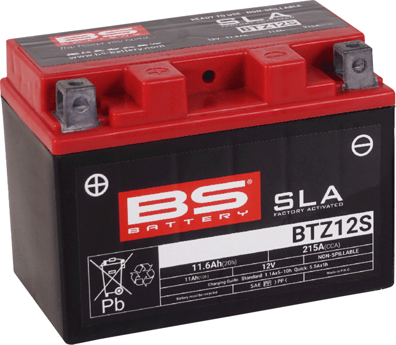 BS BATTERY SLA Factory- Activated AGM Maintenance-Free Battery