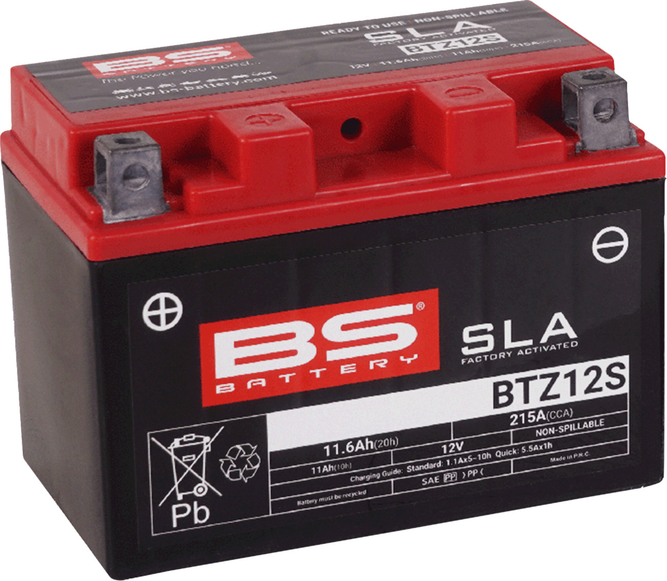 BS BATTERY SLA Factory- Activated AGM Maintenance-Free Battery