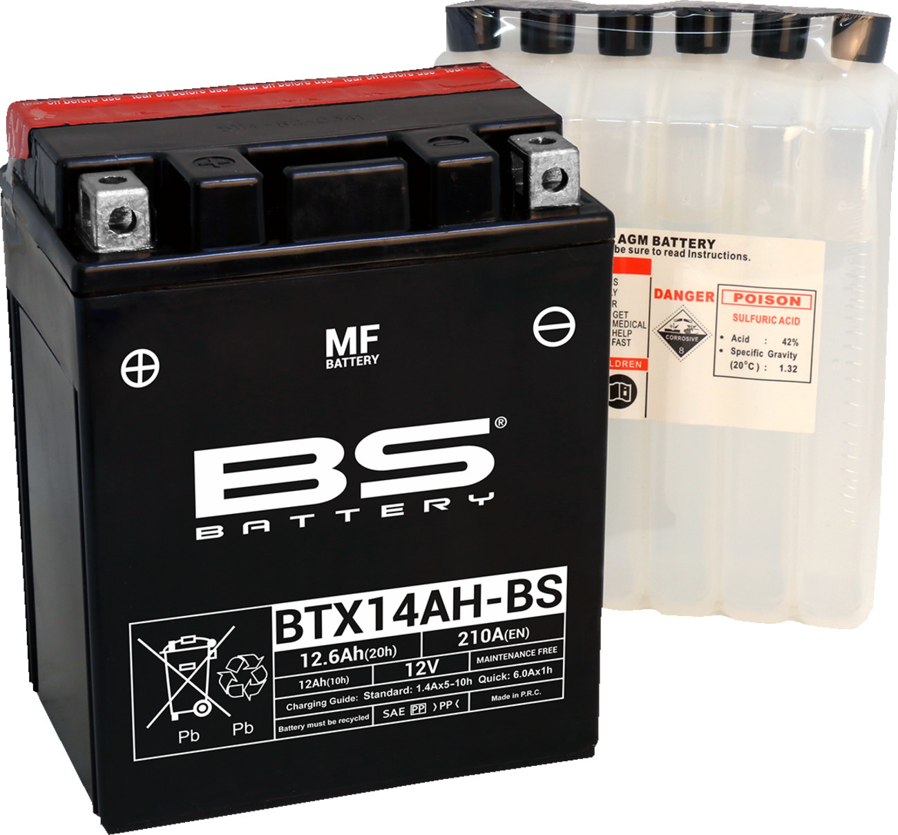 BS BATTERY Maintenance-Free Battery