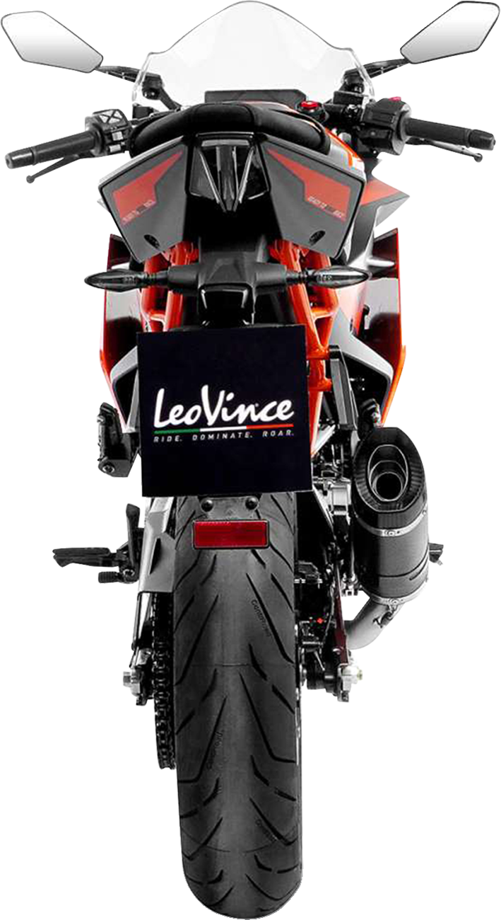 Leovince LV-Pro Slip-On Muffler - Carbon Fiber 2022-2023 KTM RC 390