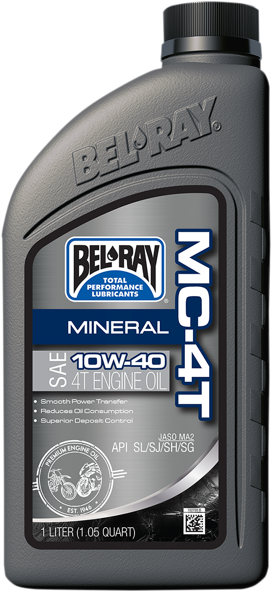 Bel-ray MC-4T Mineral 4T Engine Oil