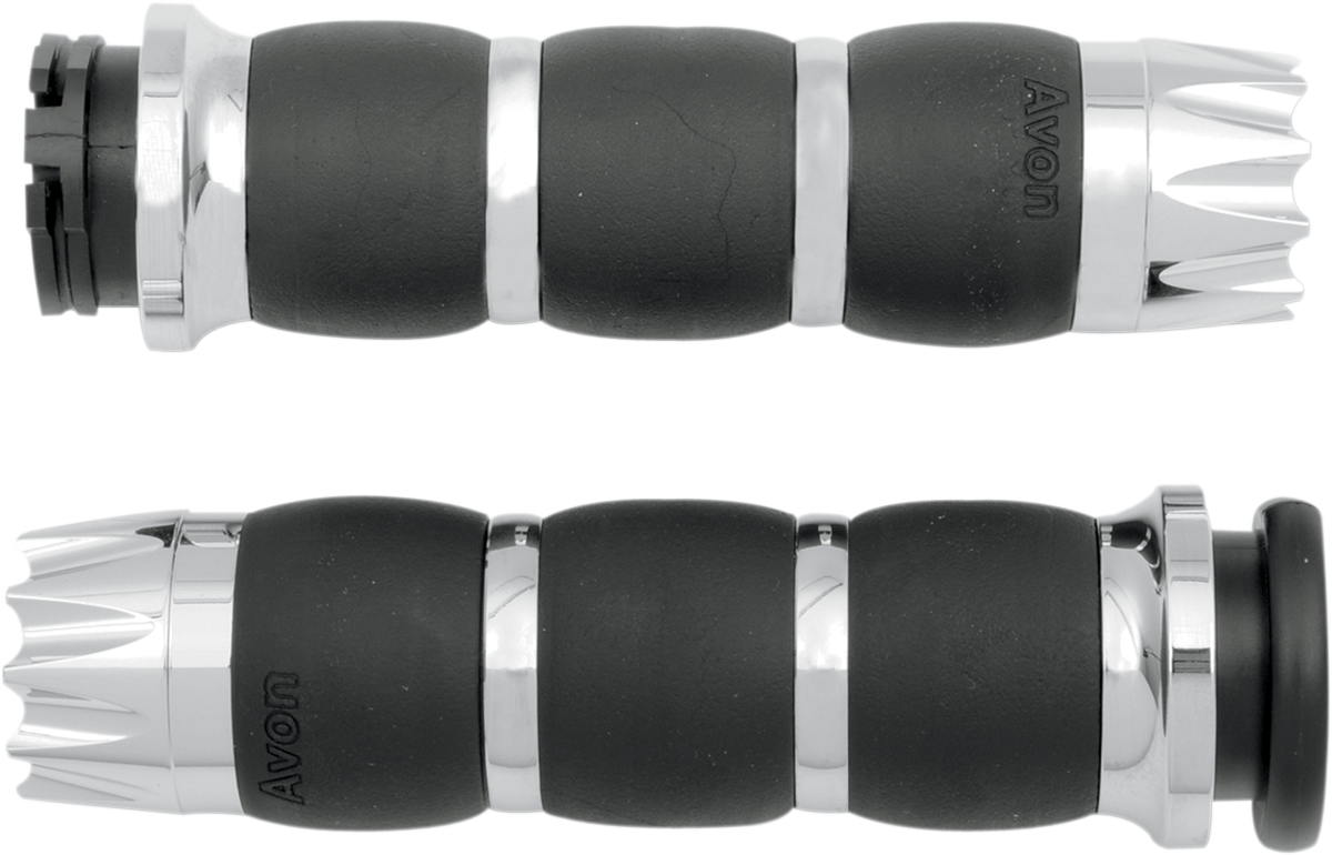 Avon grips Excalibur Velvet Air Grips - Chrome Harley Davidson