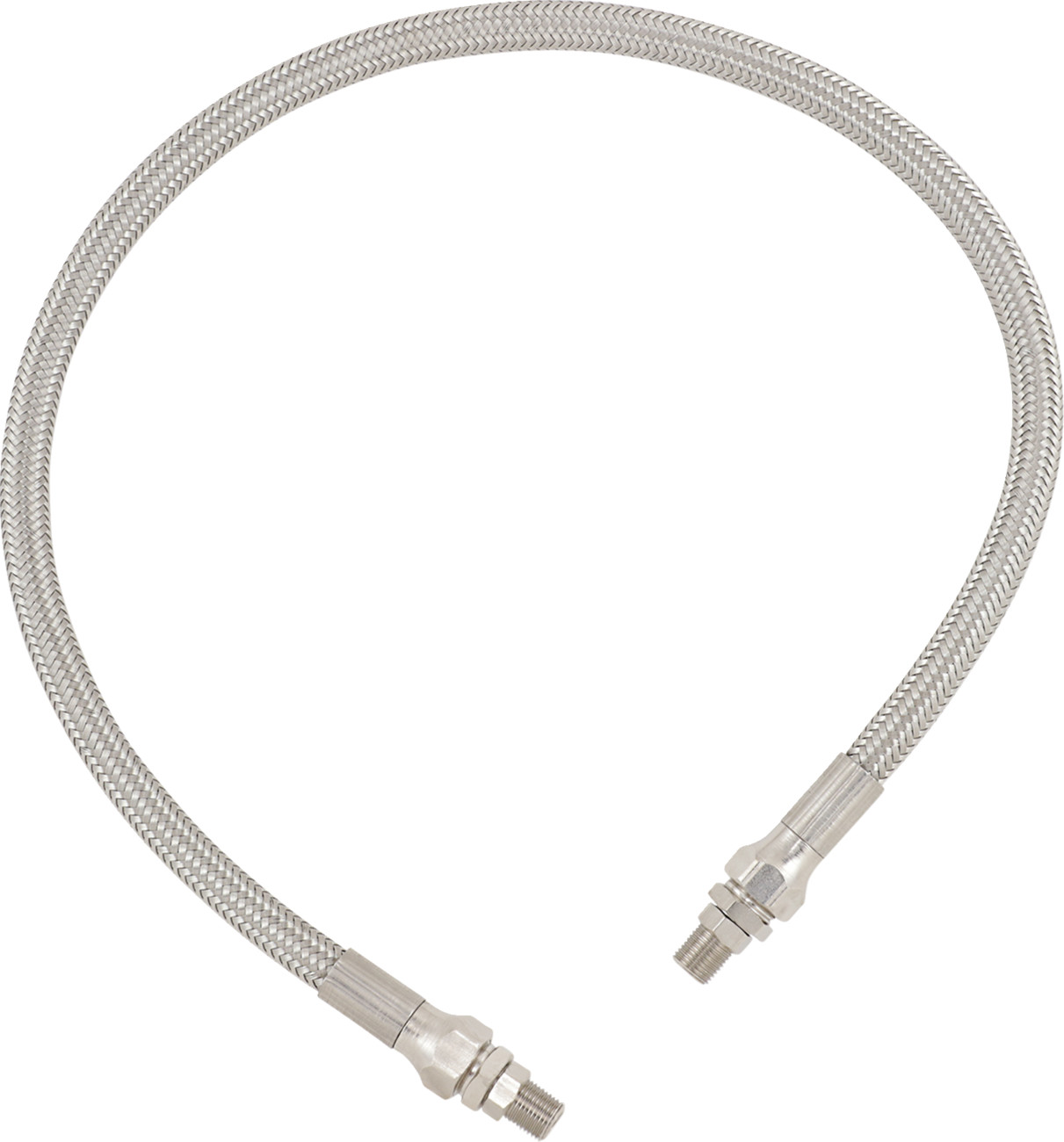 Drag Specialties Universal Stainless Steel Braided Oil Line